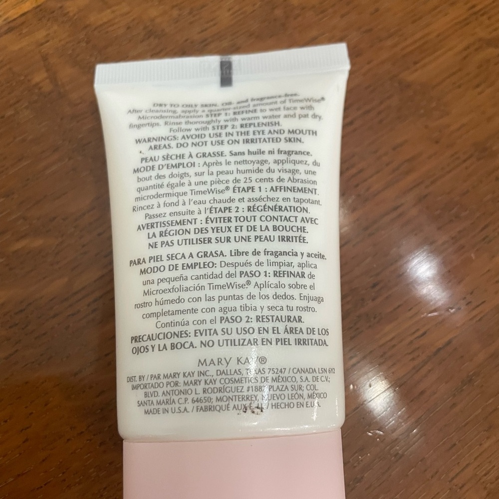 Mary Kay Timewise Microdermabrasion Step 1: Refine 2oz - Picture 2 of 4
